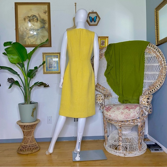 J Crew Sophia Sleevess Midi Dress in Tweed - Picture 7 of 7